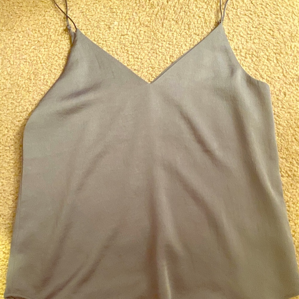 Express Downtown Cami, silver/gray